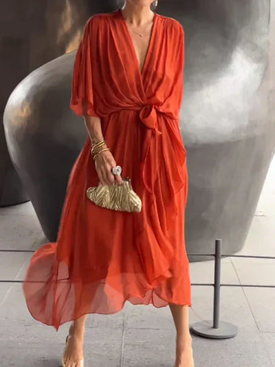 Yetta™ - Votre robe longue élégante