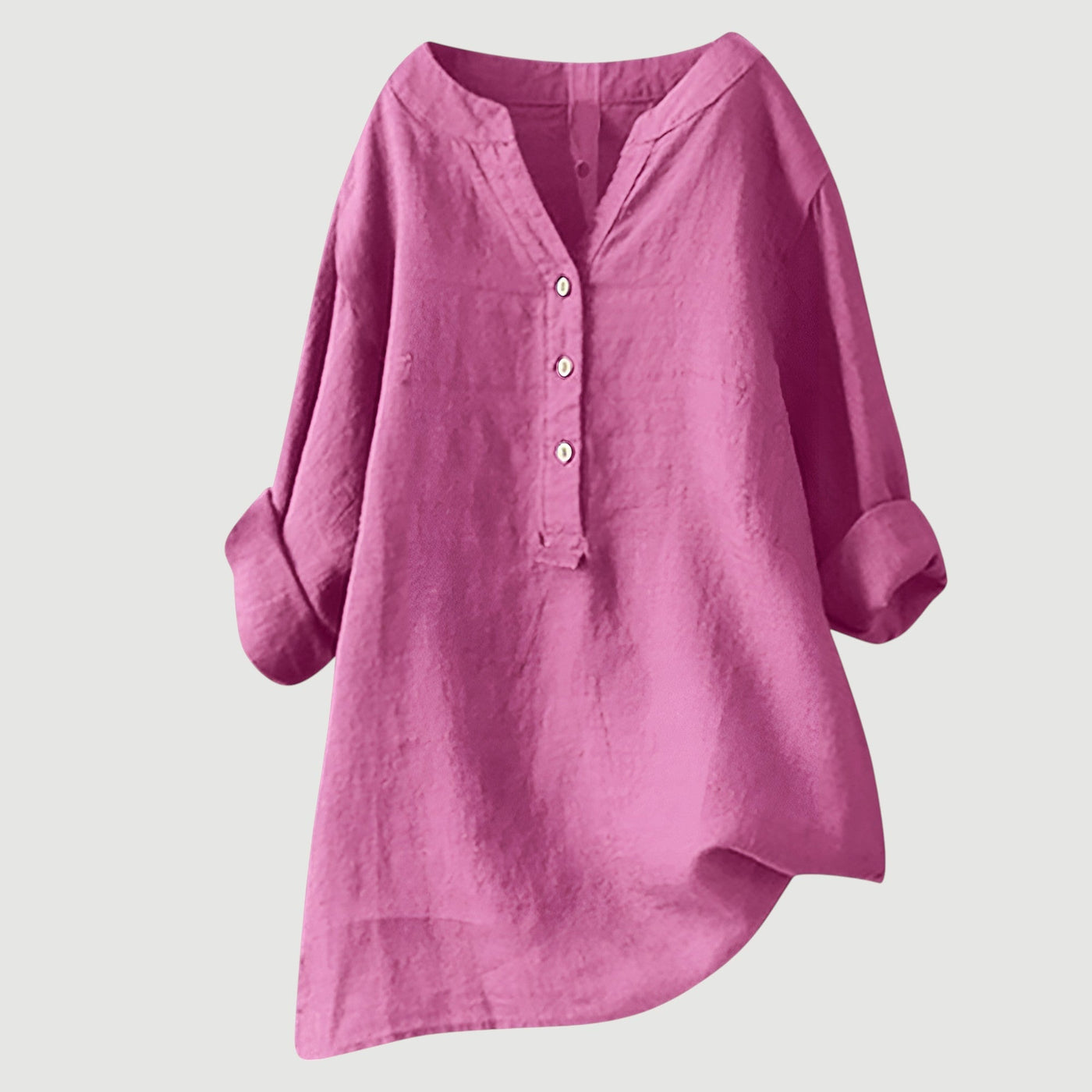 Joyelle™ - Blouse légère à boutons