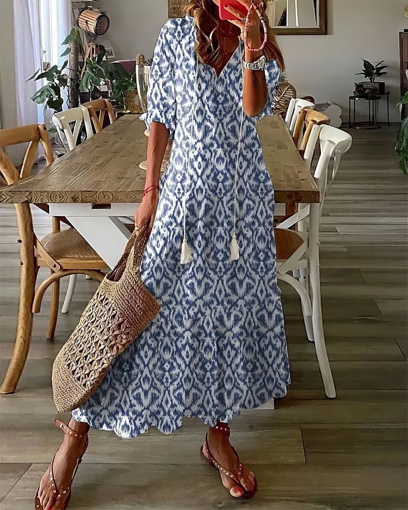Cheryl™ - Robe bohème élégante
