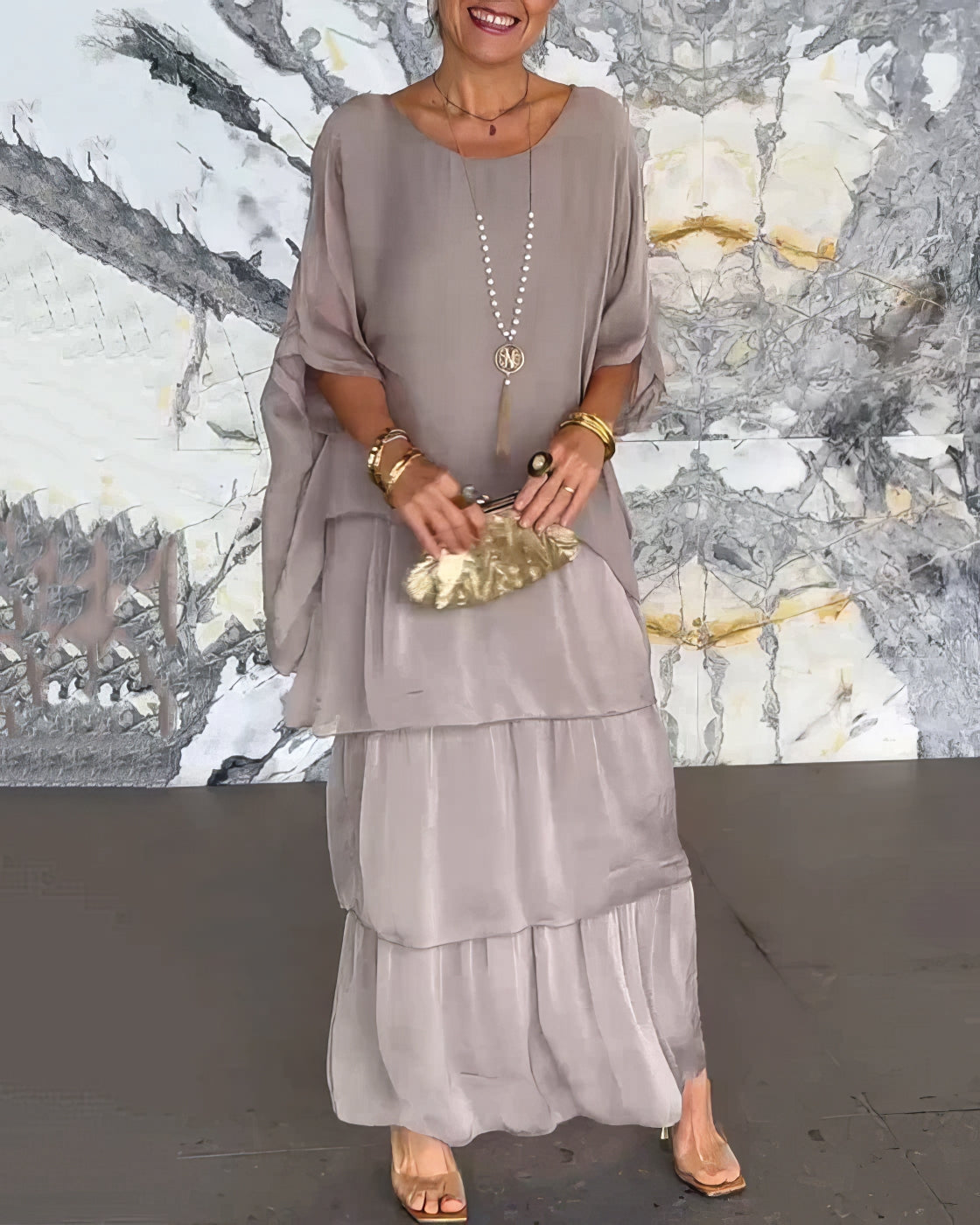 Gallia™ - Robe artistique à coupe ample