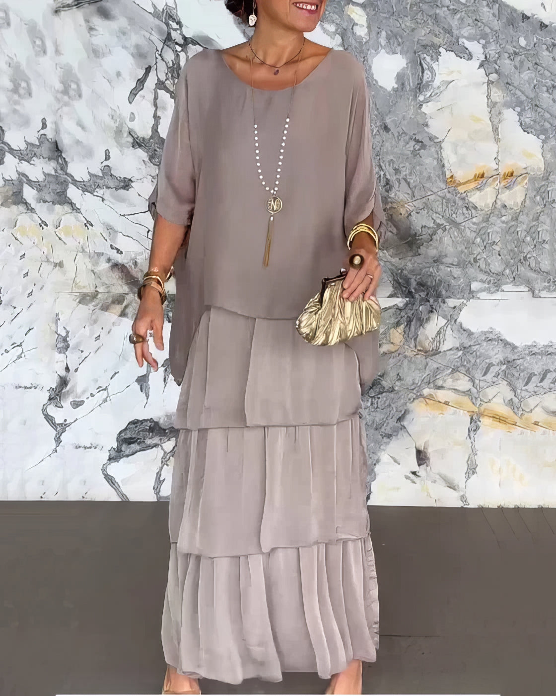 Gallia™ - Robe artistique à coupe ample