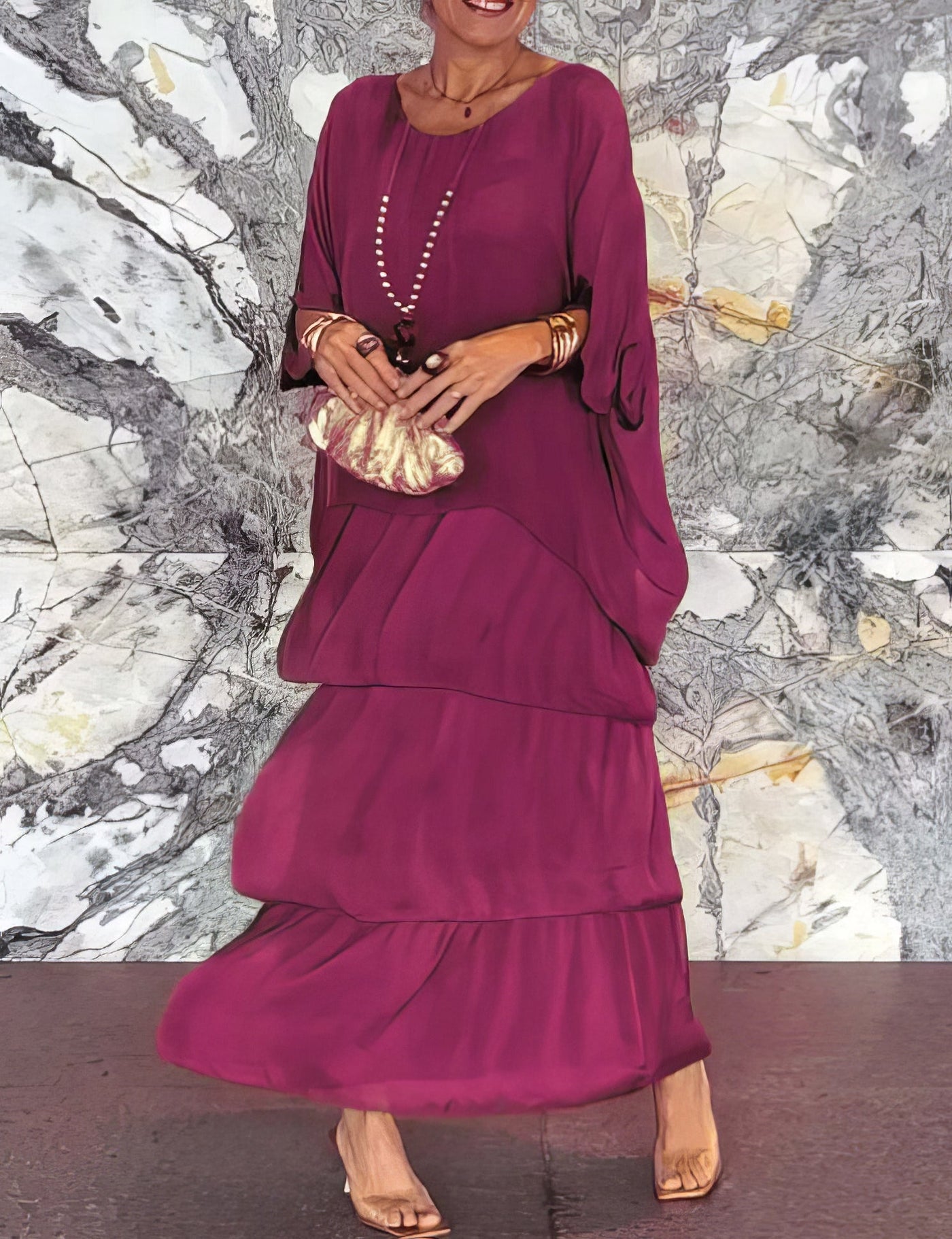 Gallia™ - Robe artistique à coupe ample
