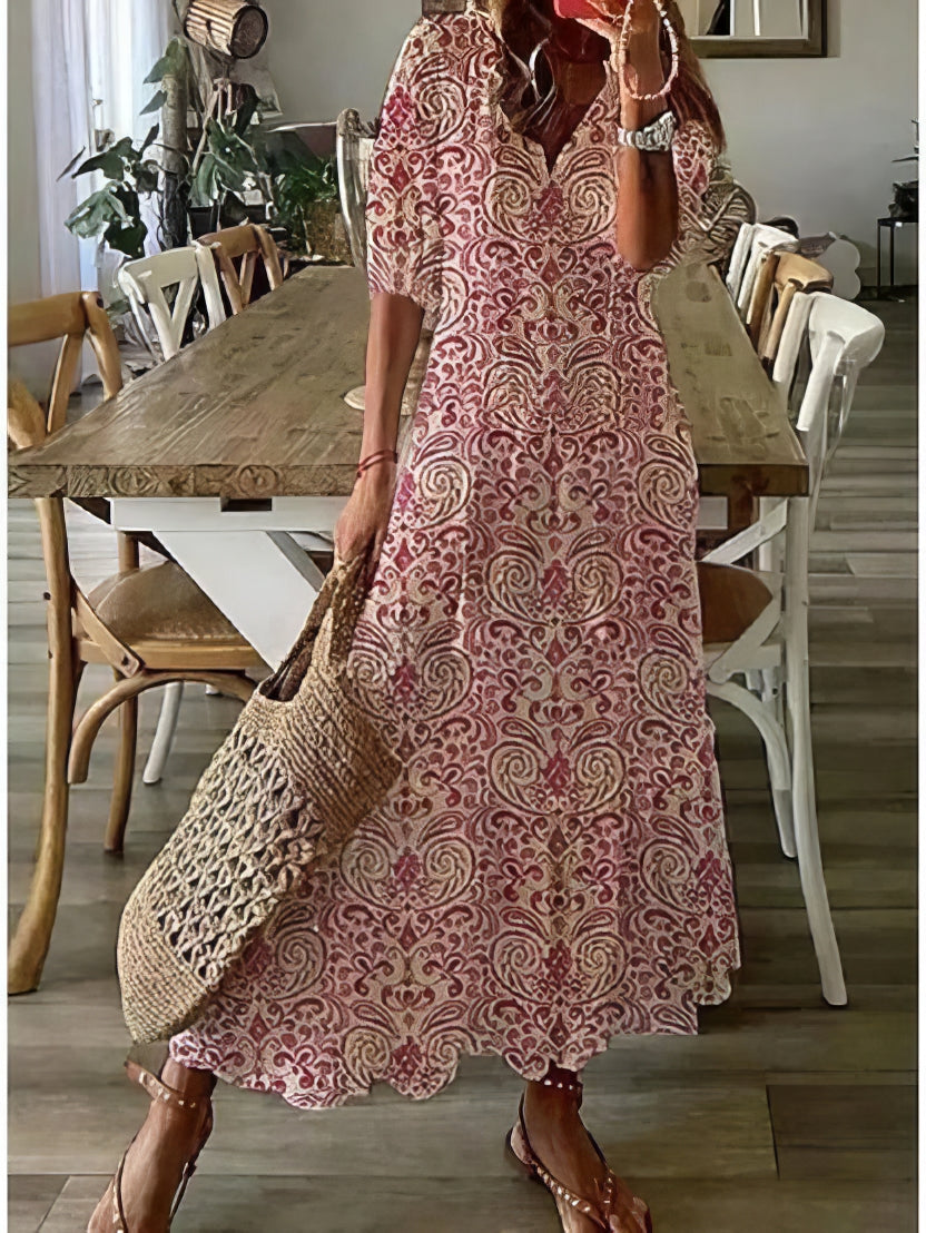 Cheryl™ - Robe bohème élégante