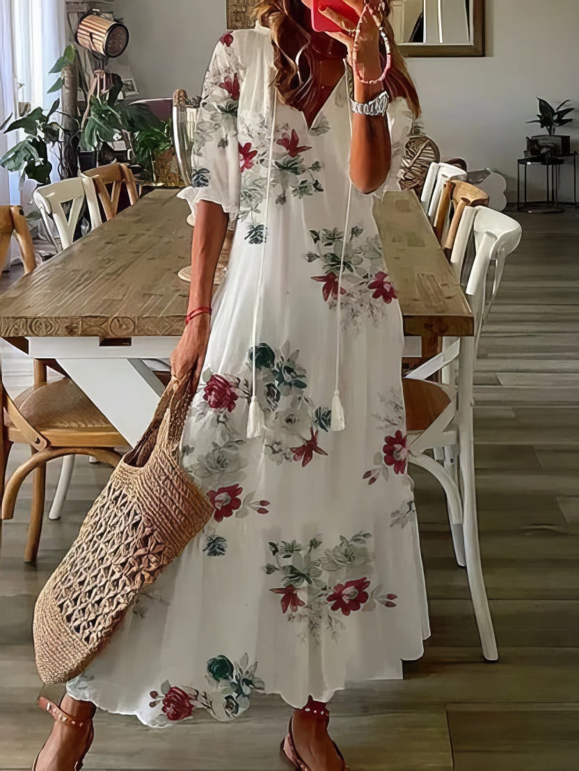 Cheryl™ - Robe bohème élégante