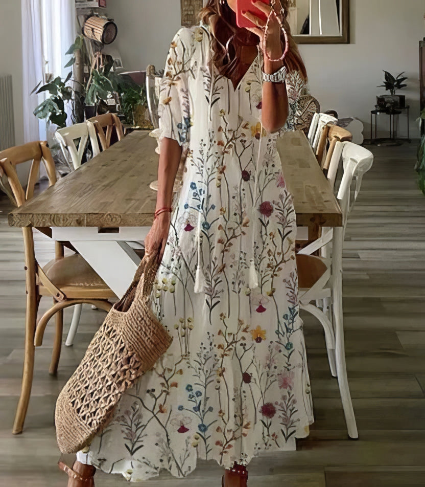 Cheryl™ - Robe bohème élégante
